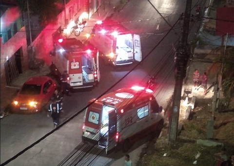Acidente entre motocicletas deixa 3 feridos em Manaus; vídeo