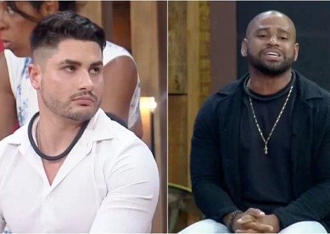 Black expõe vida de Lucas e Jojo ao vivo em A Fazenda; vídeo