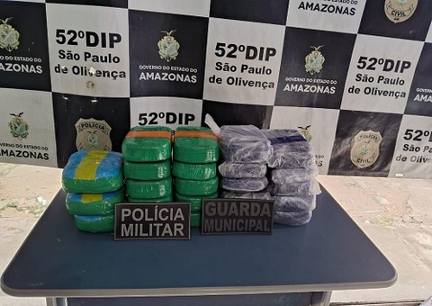 Polícia apreende quase 24kg de cocaína em hotel no Amazonas