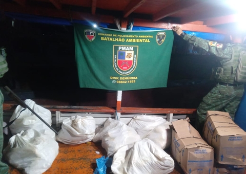 Polícia apreende cerca de 200 kg de pescado ilegal em Manaus