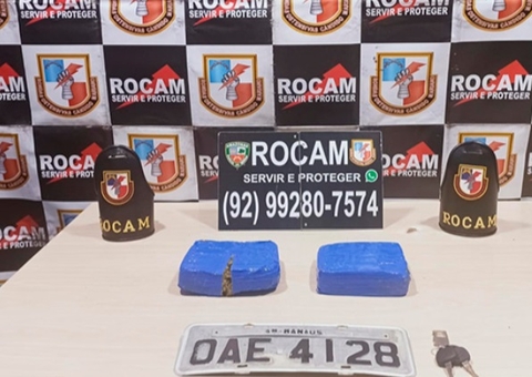 Homem é preso com 2kg de drogas escondidos em carro em Manaus