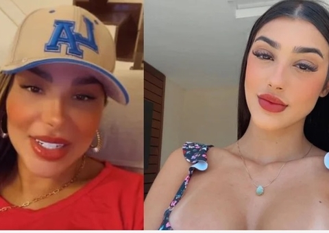 Jenny Miranda lamenta estar longe durante gravidez de Bia: 'Não estou podendo participar'