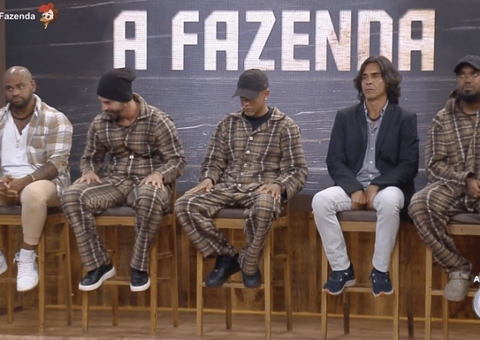 André, Cezar, Radamés, Tonzão e WL se enfrentam em roça dupla