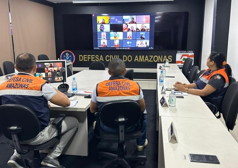 Defesa Civil alinha ações para fornecer energia a cidades afetadas pela seca dos rios no Amazonas