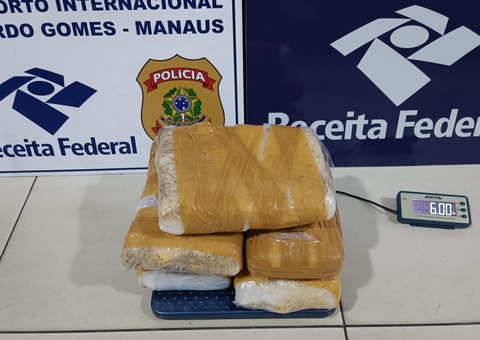 Mulher é presa com 'supermaconha' escondida em polpa de açaí em aeroporto de Manaus 
