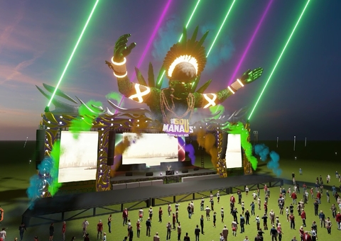 Passo a Paço: David Guetta se apresentará em palco futurista assinado por artistas de Parintins