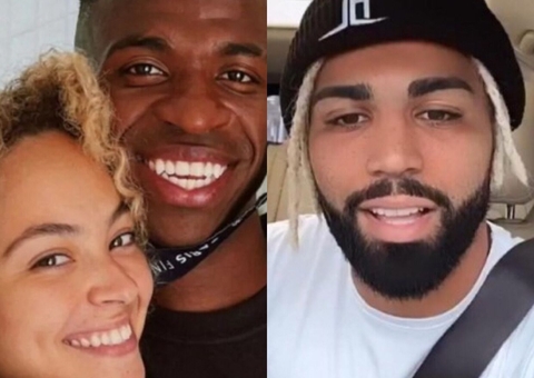 Ex de Vini Jr é vista em clima de romance com Gabigol 