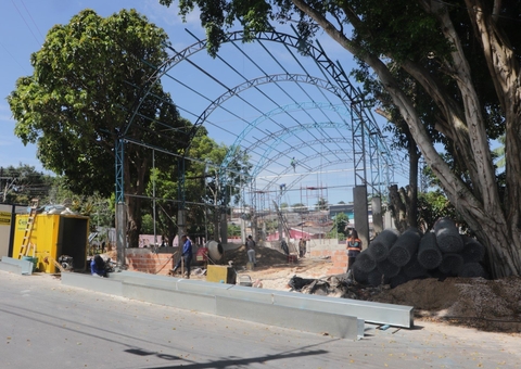 Com complexos esportivos, Praça das Flores é entregue reformada nesta semana em Manaus