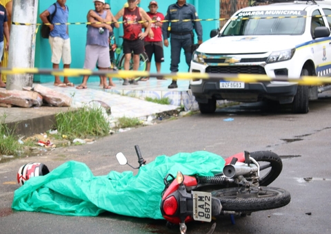 Enteado de 6 anos e outras crianças assistiram homem ser morto na frente de escola em Manaus