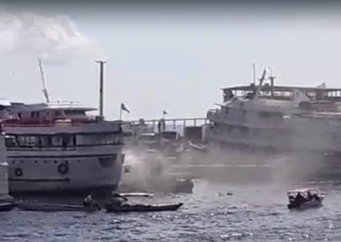 Vítima de explosão de barco no Porto de Manaus recebe alta médica