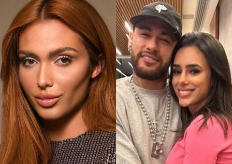 Ex-amante de Neymar surge com véu e provoca Bruna Biancardi 
