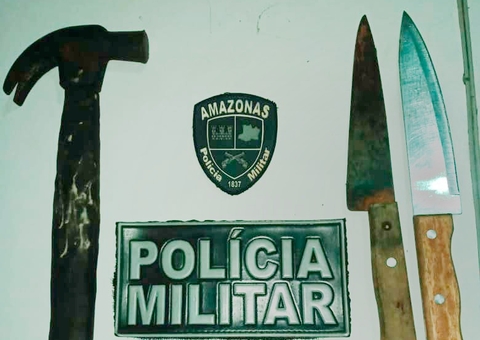 Marido é preso após agredir a esposa com martelada na cabeça no Amazonas