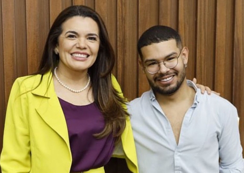 Ex-BBB Viny visita Aleam e deputada promete título de cidadão do Amazonas