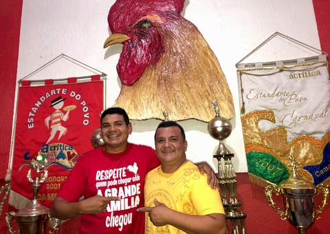 Novo presidente da escola de samba A Grande Família é empossado em Manaus