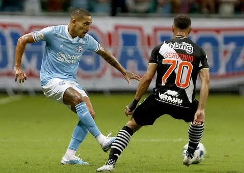 Vasco sai atrás, mas arranca empate com Bahia em jogo de estreia de Payet