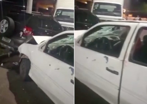 Motorista atropela grupo após briga, mata mulher e deixa 9 feridos 