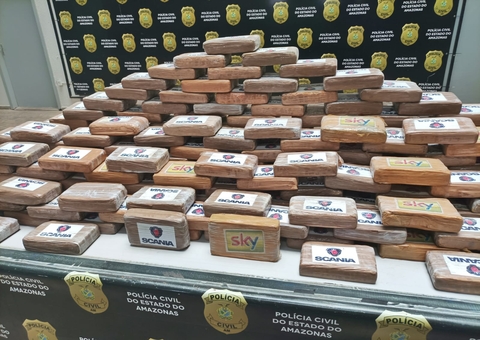 Consórcio do crime: Operação apreende 200 Kg de drogas avaliados em R$ 16 milhões em Manaus