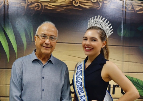 Miss Rondônia participa de reunião com Fecomércio em Manaus