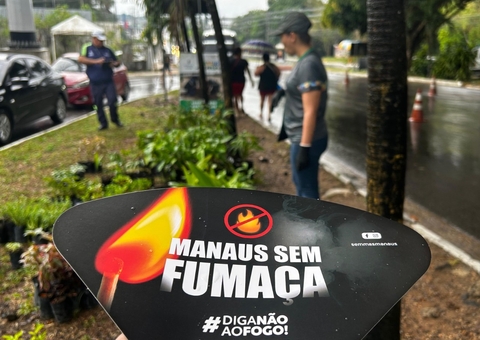 Ação ‘Manaus Sem Fumaça’ incentiva o combate a queimadas em áreas urbanas