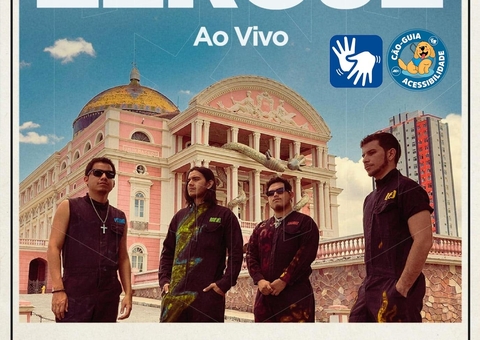 Banda Conduta 092 faz show no Teatro Amazonas com tradução em libras