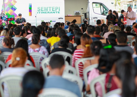 Confira selecionados em cursos da ação ‘Semtepi Itinerante’