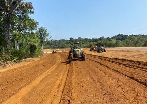 Avança obra de revitalização da AM-352 com solução para 'curva da morte'