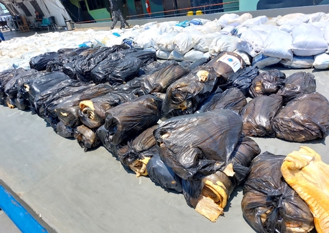 Polícia apreende 16 toneladas de pirarucu ilegal em barco pesqueiro no Amazonas