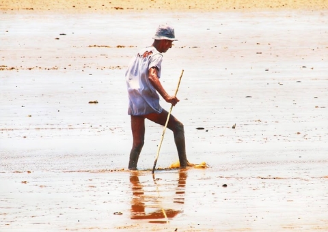 Seca no Amazonas: Rio Negro desce mais 9 centímetros e vazante segue extrema