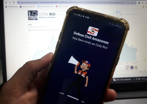 App Cota Rio é lançado para monitorar nível das águas em tempo real no Amazonas