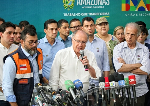 Alckmin garante antecipação de auxílios para enfrentamento de seca histórica no Amazonas