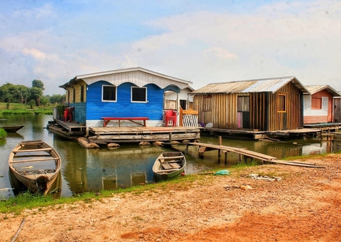 Cota do Rio Negro atinge marca de 13.85 metros nesta segunda-feira