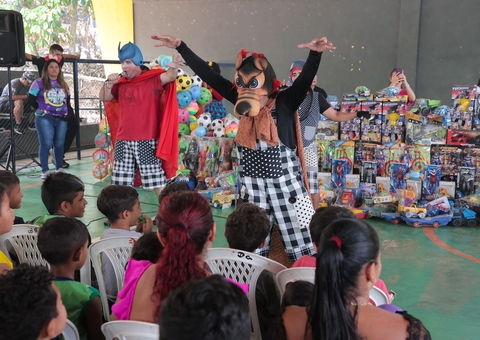 Campanha 'Doe Brinquedo e Ganhe Sorrisos' inicia entregas no Amazonas