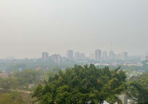 Fumaça causa aumento nos atendimentos pelo Samu em Manaus