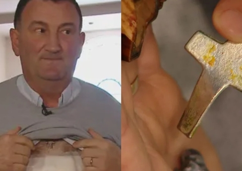 Padre é baleado no peito durante assalto mas é ‘salvo’ por crucifixo: “protegido por Deus”