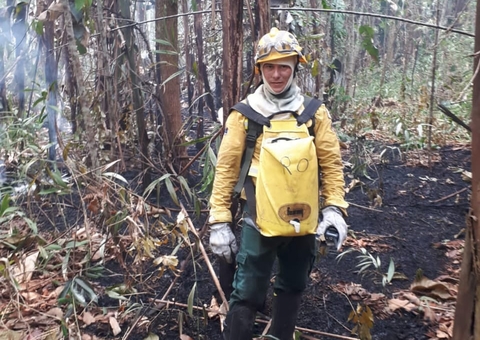 Ibama apresenta balanço de combate a incêndio florestal no Amazonas
