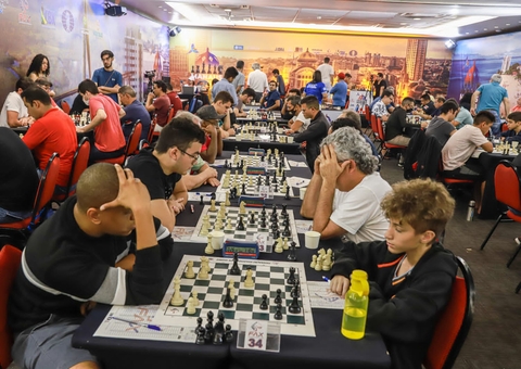 Torneio de xadrex 'Manaus Chess Open' garante prêmio de R$ 7 mil ao 1º lugar