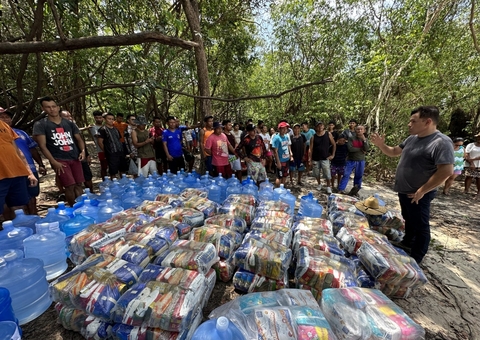 Ajuda humanitária alcança mais de 5,3 mil famílias atingidas pela seca no Amazonas