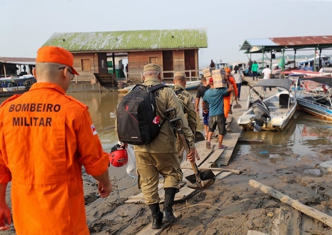 Amazonas tem 590 mil pessoas afetadas pela seca severa