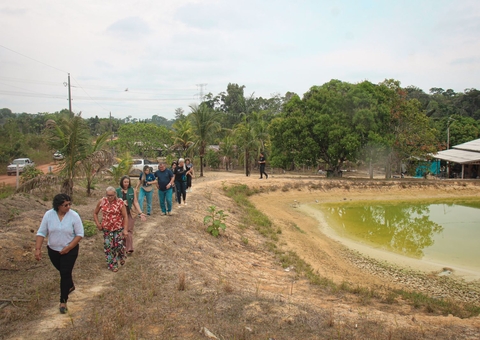 Representante do Governo Federal, Vera Campelo visita cidades afetadas pela seca no Amazonas