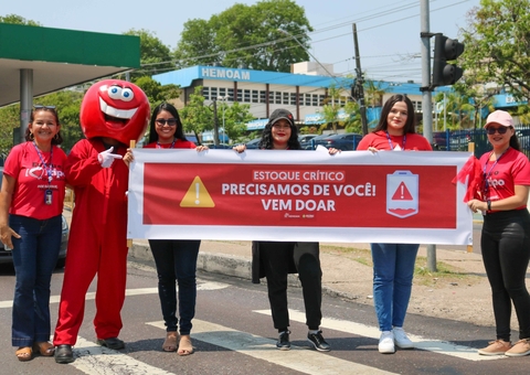 Com estoque crítico, Hemoam faz blitz para doadores de sangue em Manaus