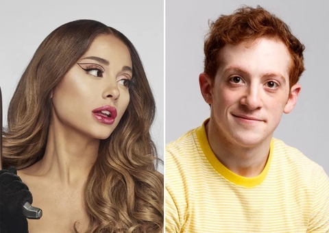Ariana Grande é clicada em jantar romântico com namorado Ethan Slater 