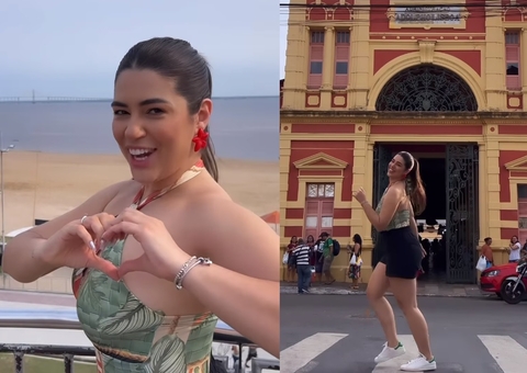 Com vídeo, Vivian Amorim homenageia Manaus em aniversário de 354 anos: 'amo e não é pouco'