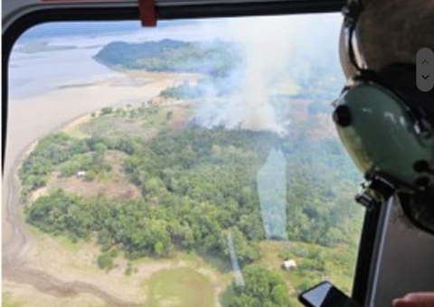 Incêndios na região metropolitana de Manaus reduzem 78%, aponta Inpe