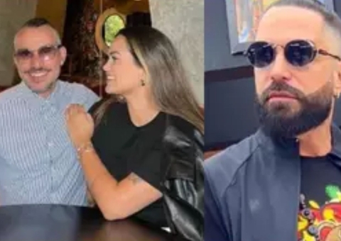 Latino deixa recado para marido de Kelly Key em foto com sua filha