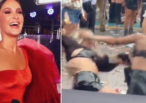 Mulheres saem no tapa ao som de 'Extravasa' durante show de Claudia Leitte