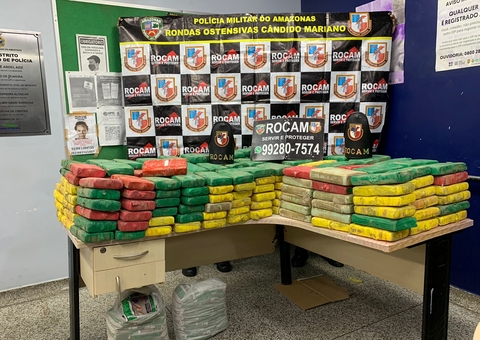 Motorista que transportava cerca de R$ 3 milhões em cocaína tentou fugir de abordagem em Manaus