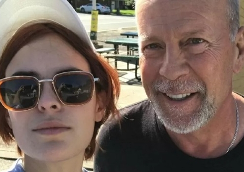 Filha de Bruce Willis faz relato sobre demência do pai