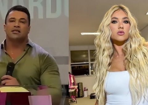 Pastor se exalta ao falar de Virginia Fonseca durante pregação e quebra púlpito 