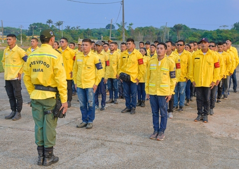 Ibama forma 45 brigadistas no Amazonas