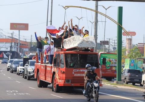 Carreata em Manaus faz homenagem a medalhista do Pan Americano